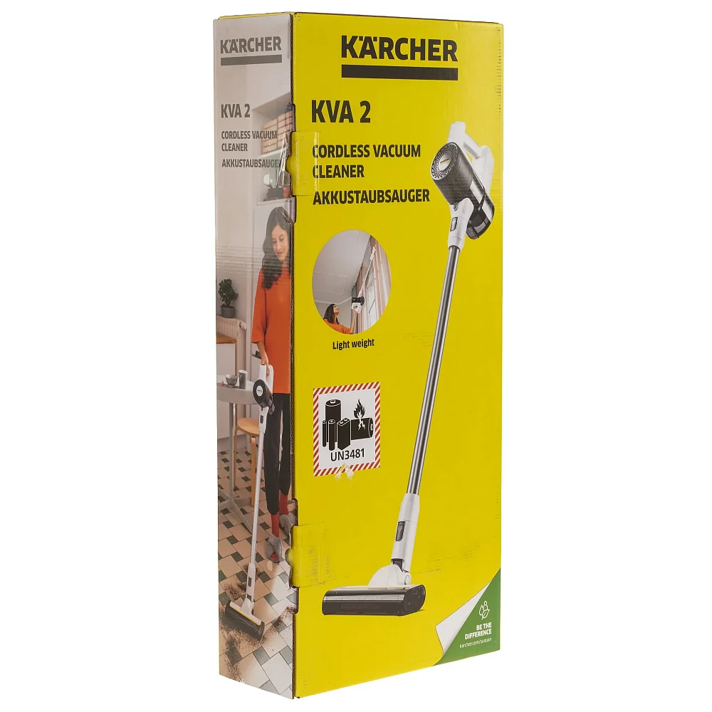 Вертикальный пылесос Karcher KVA 2 белый - фото 3 Вертикальный пылесос Karcher KVA 2 белый - фото 3