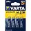 Батарейка Varta Longlife Micro 1.5V - LR03/AAA 4 шт - микро фото 1