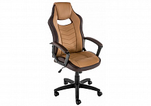Компьютерное кресло Woodville Gamer темно-бежевое/коричневое