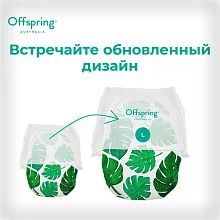 Offspring трусики-подгузники, L 9-14 кг. 36 шт. расцветка Тропики