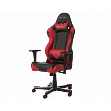Игровое компьютерное кресло, DX Racer, OH/RE0/NR, Черный-красный Игровое компьютерное кресло, DX Racer, OH/RE0/NR, Черный-красный