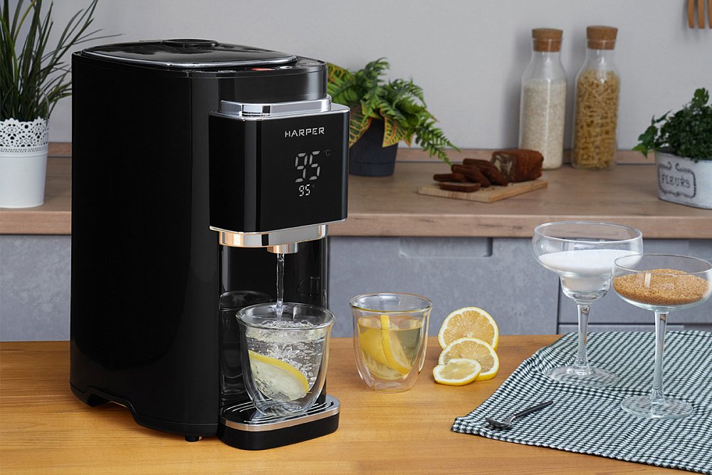 Термопот Harper HTP-5T01 Black - фото 9