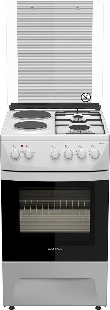 Комбинированная плита DARINA 1D KM241 337 W белая Комбинированная плита DARINA 1D KM241 337 W белая