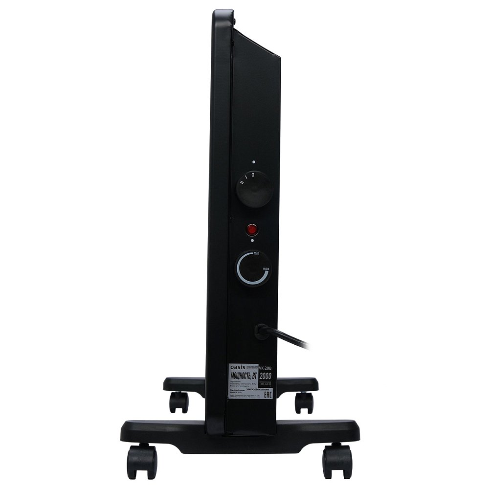 Конвектор Oasis VK-20B черный - фото 4 Конвектор Oasis VK-20B черный - фото 4