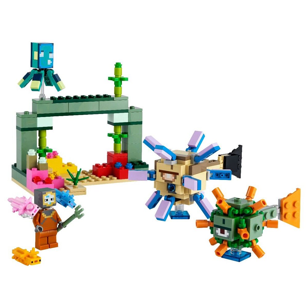 Игрушки Lego Minecraft Битва со стражем  21180 - фото 3
