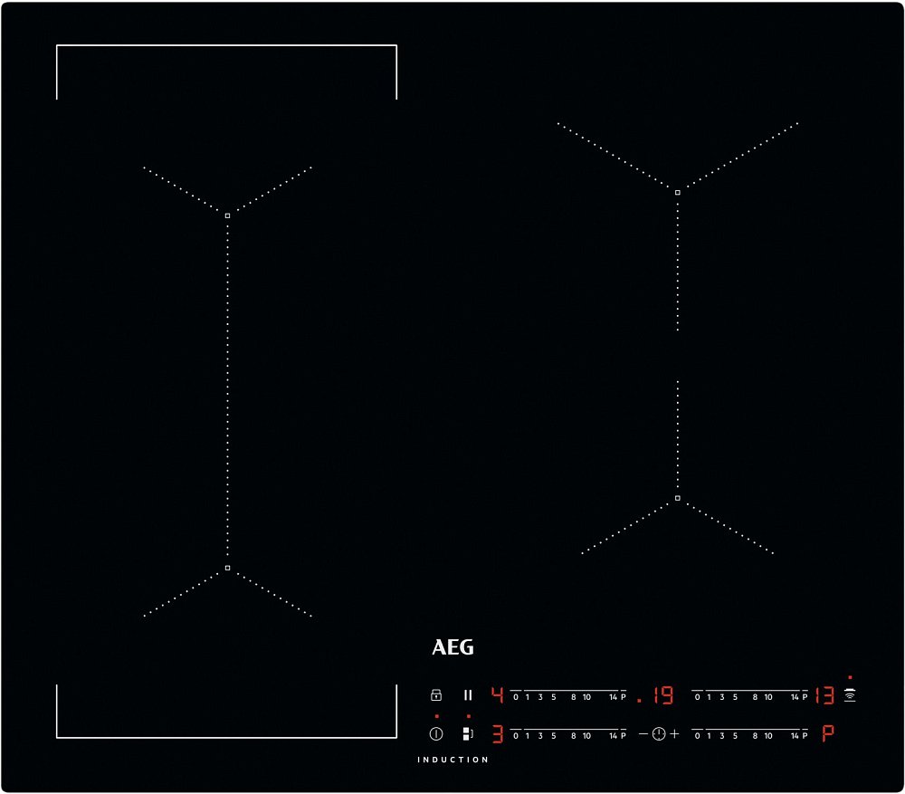 Варочная панель электрическая AEG IKE64441IB черная - фото 1