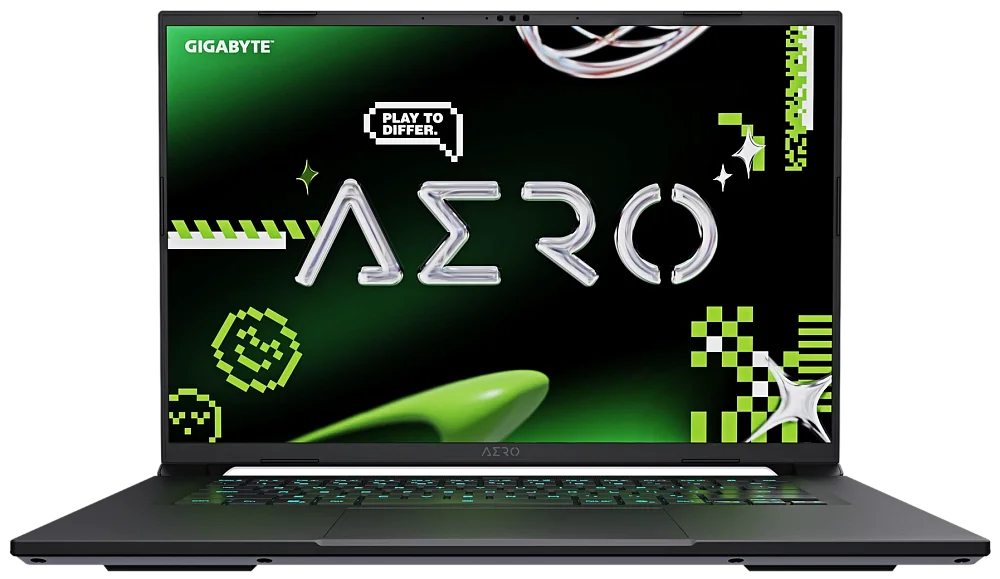 Ноутбук Gigabyte AERO X16 COPILOT+ PC 2WHA3KZC64DH, RyzenAI 9 HX370, RTX5070 8G, QHD+, 32Gb, 1Tb M.2, W11H, White - фото 1