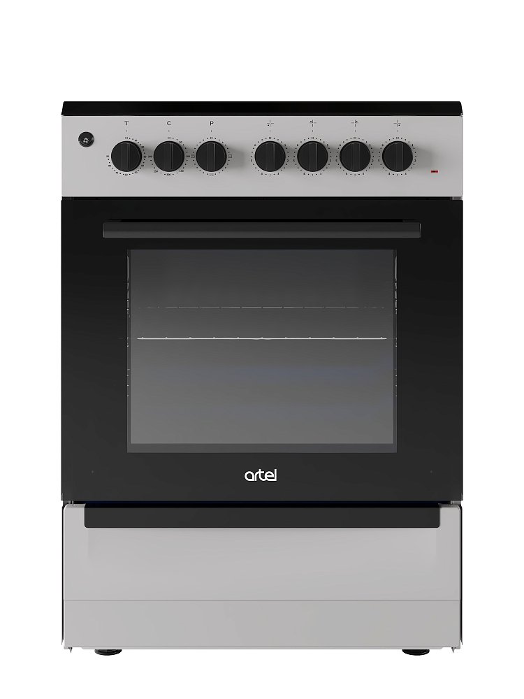 Плита стеклокерамическая Artel ART GlassCeramic A6001E (серый)-KZ Плита стеклокерамическая Artel ART GlassCeramic A6001E (серый)-KZ