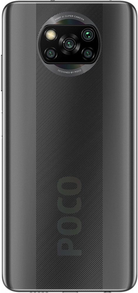 Мобильный телефон Poco X3 6/128GB, серый - фото 2