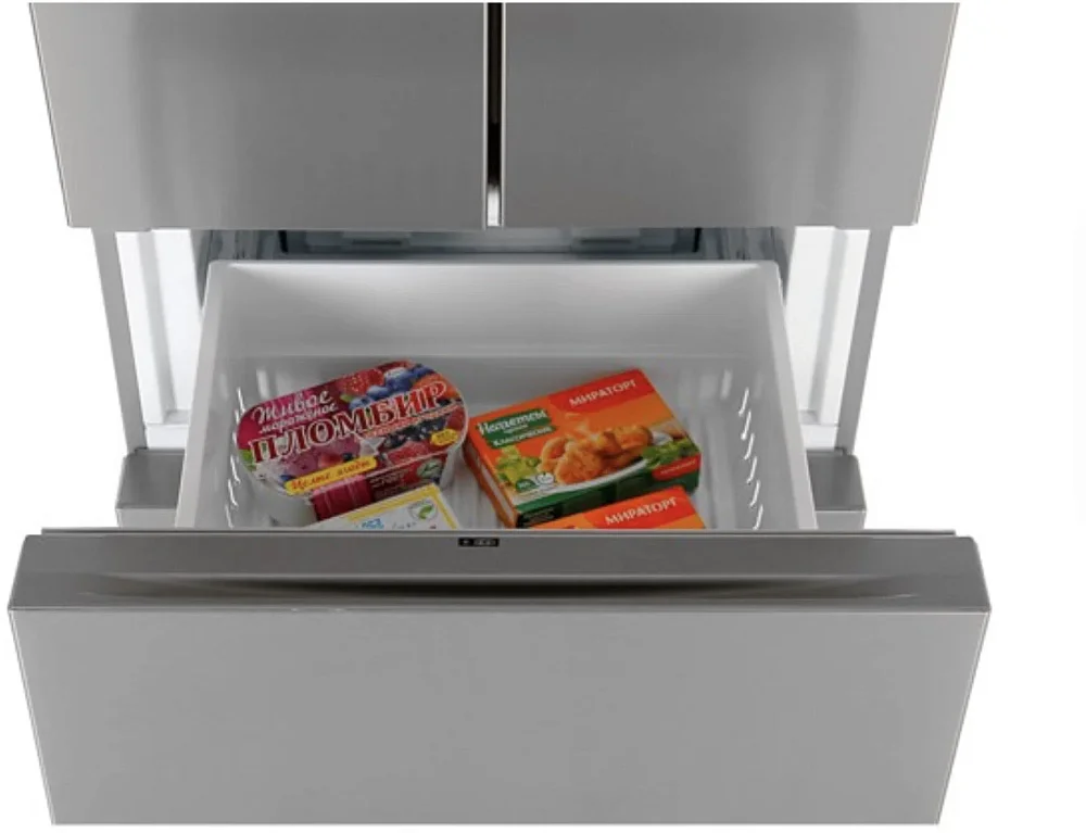 Холодильник Бирюса FD 431 I серый - фото 4