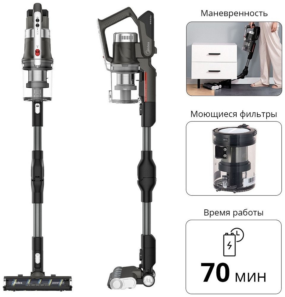 Стиральная машина автомат Atlantiq TGWM 3.80GR (8 kg) серая + Midea P7 Flex - фото 11 Стиральная машина автомат Atlantiq TGWM 3.80GR (8 kg) серая + Midea P7 Flex - фото 11