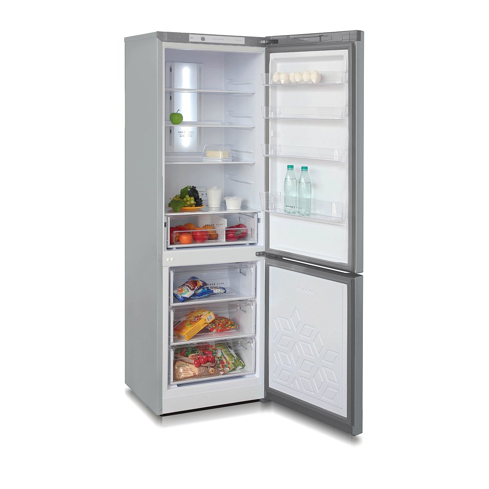 Холодильник Бирюса M860NF серый - фото 6