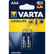 Батарейка Varta Longlife Micro 1.5V - LR03/AAA 2 шт