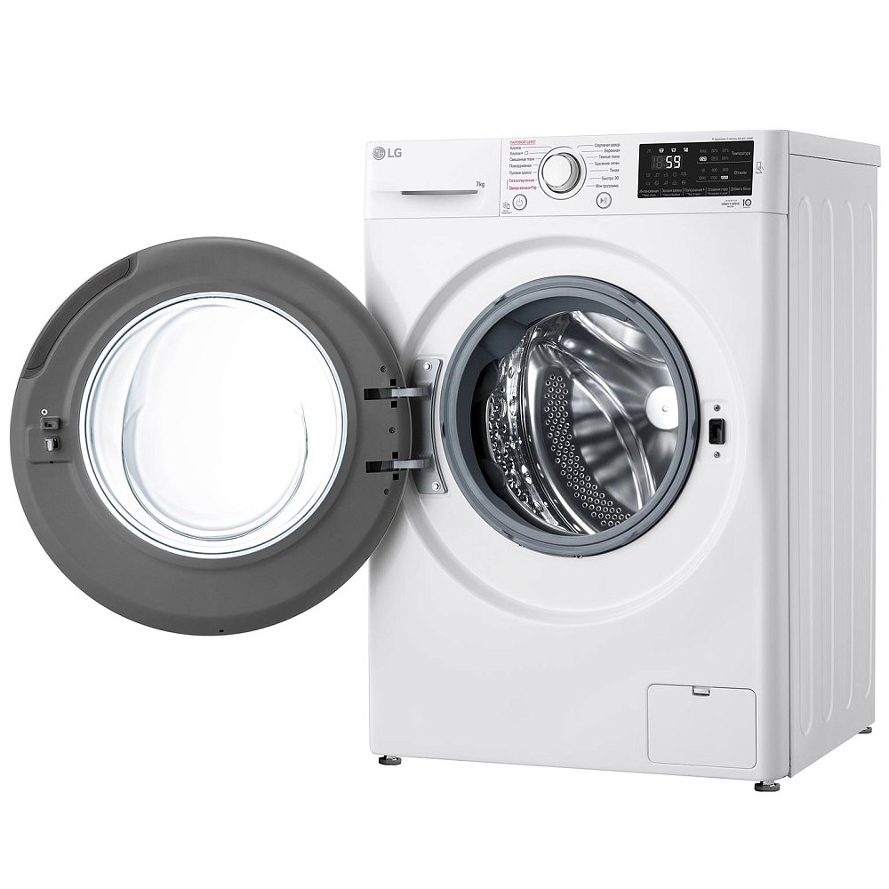 Стиральная машина LG F2J6HSFW белая - фото 4