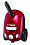 Пылесос Daewoo RGJ-210R, красный - микро фото 2