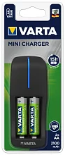 Зарядное устройство VARTA  Mini  Charger 57646 Черное Зарядное устройство VARTA  Mini  Charger 57646 Черное