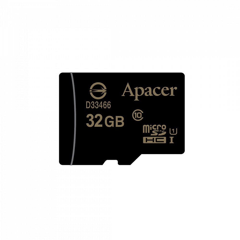Карта памяти Apacer AP32GMCSH10U1-R  с адаптером SD