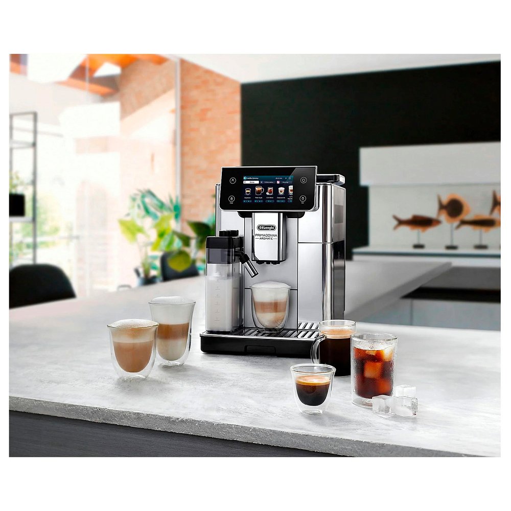Кофемашина DeLonghi ECAM630.55.SSM серебристая - фото 5