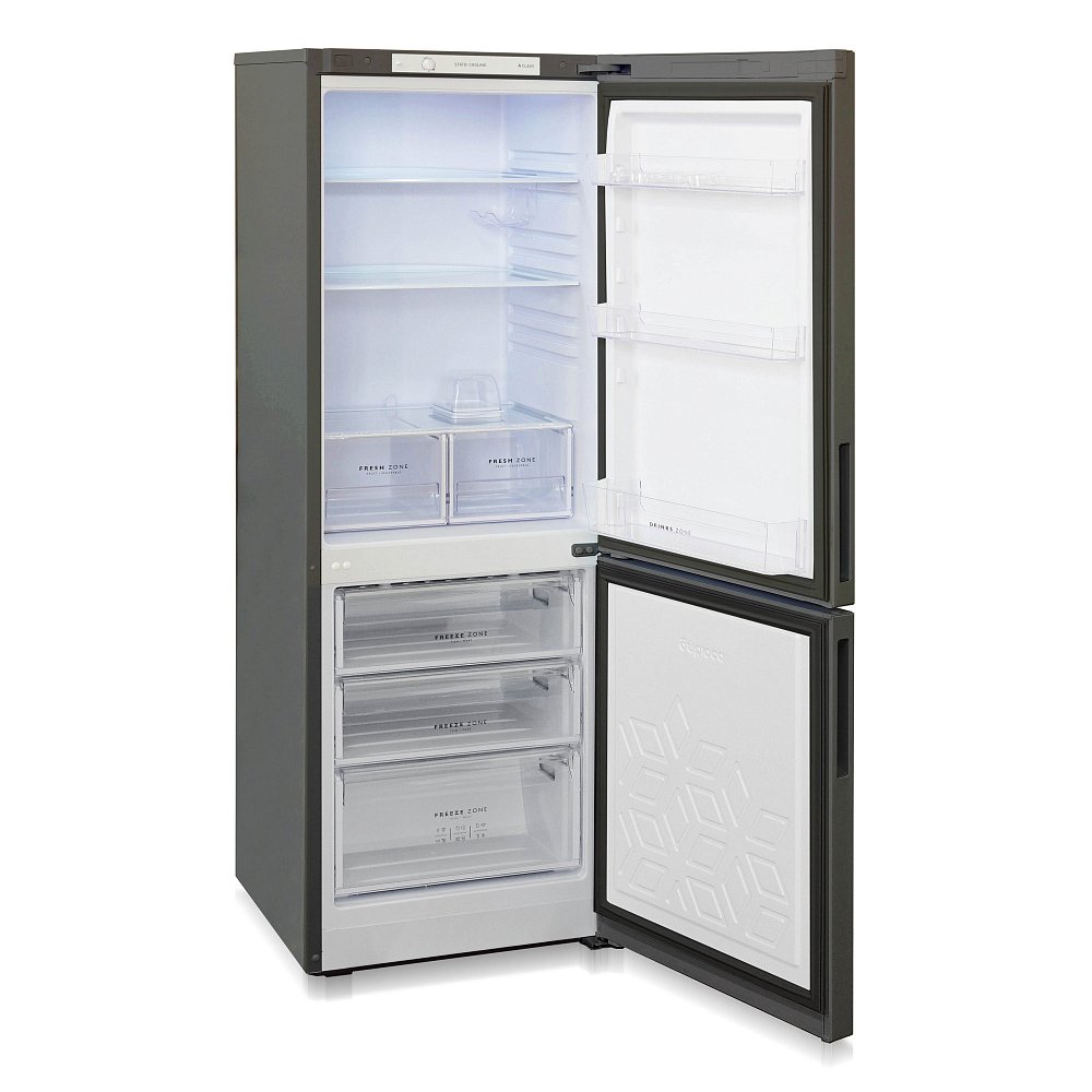 Холодильник Бирюса W6033 серый - фото 6