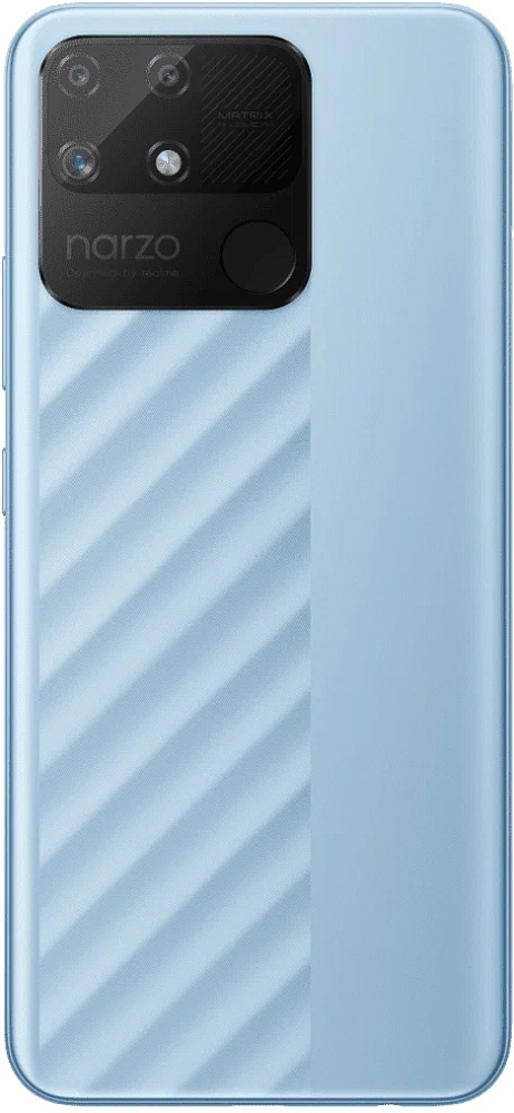 Смартфон Realme Narzo 50A 4Gb 128Gb (Oxygen Blue) Синий + Весы realme Smart Scale RMH2011 Blue - фото 6