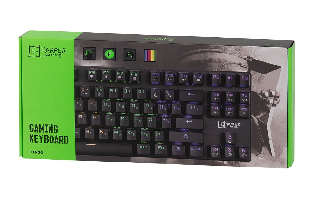 Игровая клавиатура Harper Gaming Tango GKB-P100 - фото 6