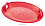 Санки детские SPEED тарелка , красный - микро фото 1
