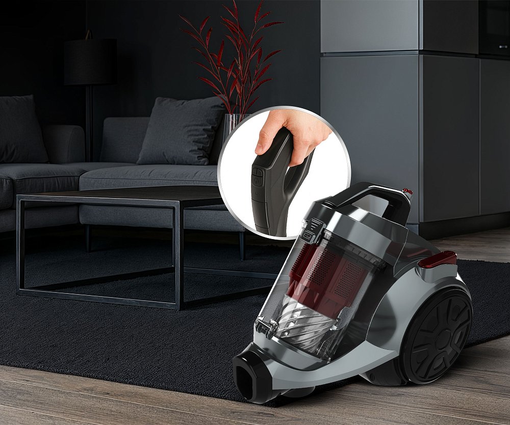 Пылесос HAYAI Fast Power HR4861EA красный - фото 3