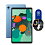 Планшет BlackView Tab 60 4G 8.68 Дюйм 4+128GB Blue + Смарт-часы Blackview R3 Max Black - микро фото 13
