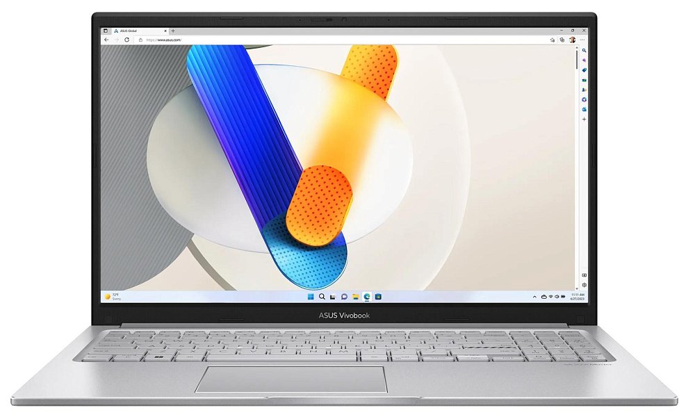 Ноутбук Asus Vivobook 15 X1504VA-BQ1223/Core i7/16 Gb/SSD 1000 Gb/Iris Xe/15,6/БезОС 90NB10J1-M01FZ0 - фото 1