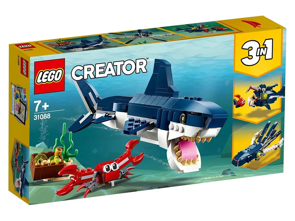 Игрушки Lego Криэйтор Обитатели морских глубин 31088 - фото 1