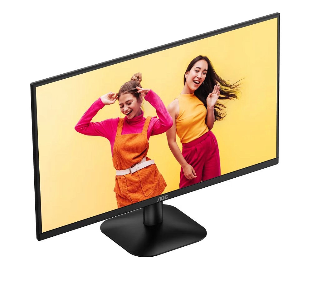 Монитор жидкокристаллический AOC 24B35HM2/01 LCD 23,8&apos&apos 16:9 1920х1080(FHD) VA, 100 Hz, 300 cd/m2, 1-4ms, HDMI, VGA, черный - фото 4