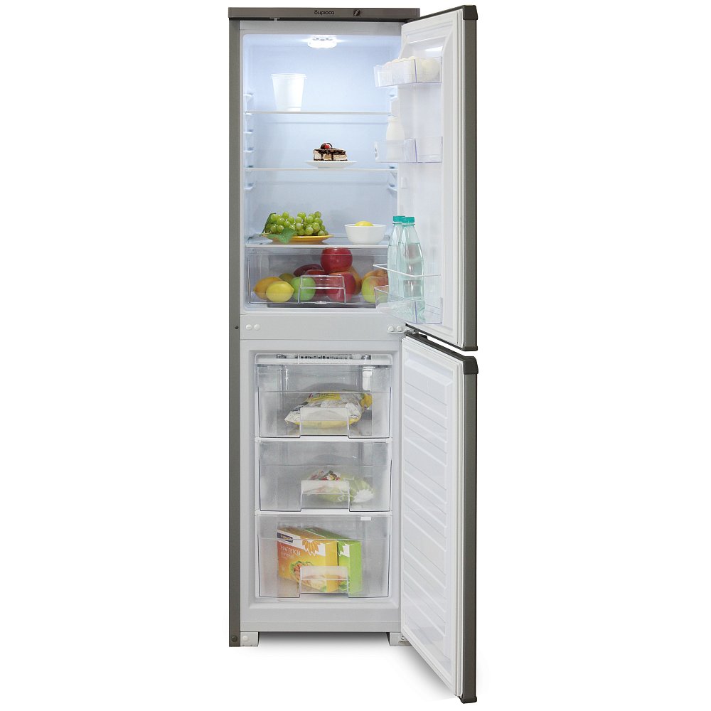 Холодильник Бирюса M120 серый - фото 2