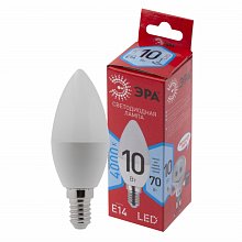 Лампа светодиодная ЭРА Led B35-10W-840-E14 R 4000K