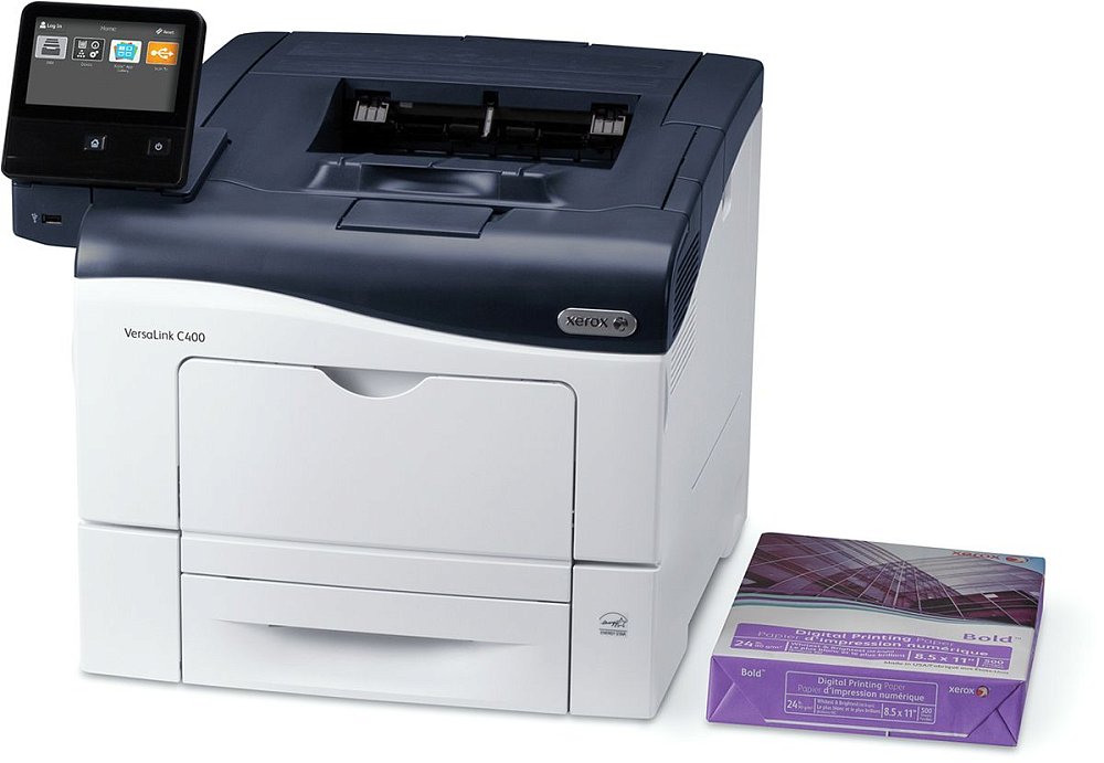 Цветной принтер Xerox VersaLink C400DN, белый - фото 2