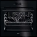 Встраиваемый духовой шкаф AEG BPE748380B черный