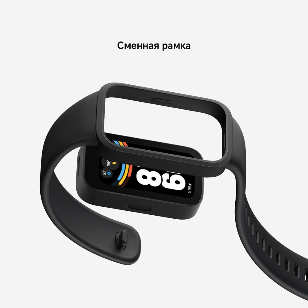 Фитнес браслет Xiaomi Smart Band 9 Active Black - фото 3 Фитнес браслет Xiaomi Smart Band 9 Active Black - фото 3