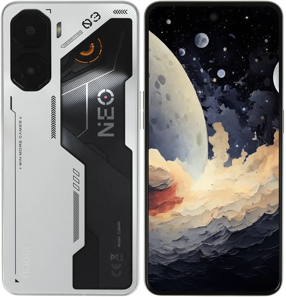 Смартфон ZTE Nubia Neo 3 5G 8/256 Silver