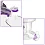 Шнековая соковыжималка Kitfort КТ-1130-1 бело-фиолетовый - микро фото 5