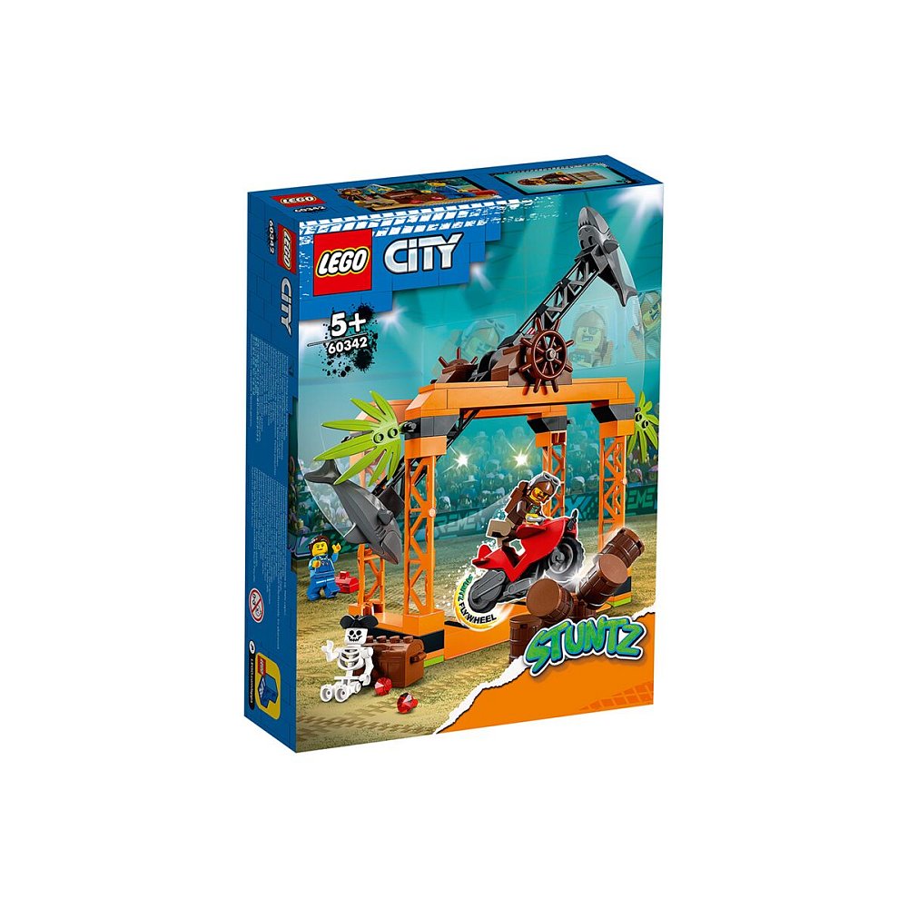 Игрушки Lego Город Трюковое испытание «Нападение акулы» 60342