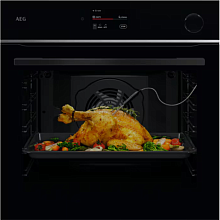 Встраиваемый духовой шкаф AEG TR7PB731SB черный Встраиваемый духовой шкаф AEG TR7PB731SB черный