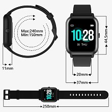 Смарт-часы Blackview R30 Black