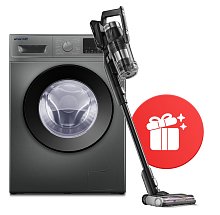 Стиральная машина автомат Atlantiq TGWM 3.80GR (8 kg) серая + Midea P8 Plus