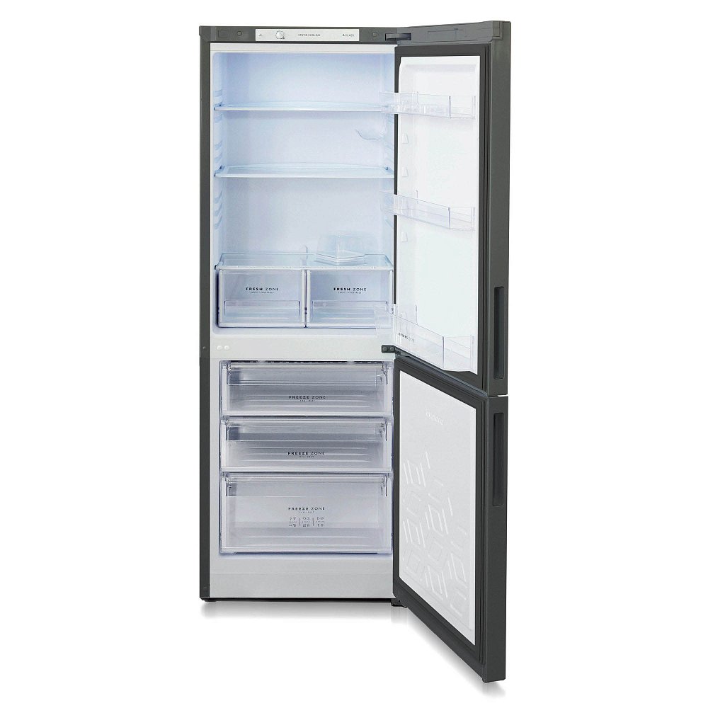 Холодильник Бирюса W6033 серый - фото 5