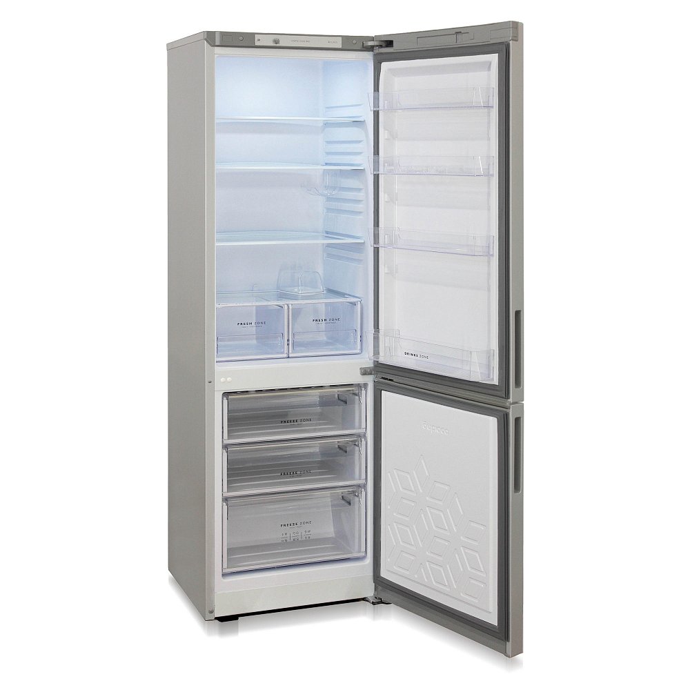 Холодильник Бирюса M6027 серый - фото 6