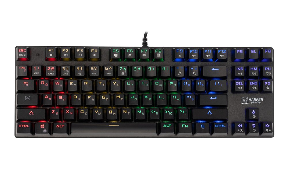 Игровая клавиатура Harper Gaming Tango GKB-P100 - фото 1