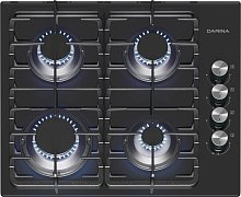Варочная панель газовая DARINA 1T1 BGC341 12 B черная