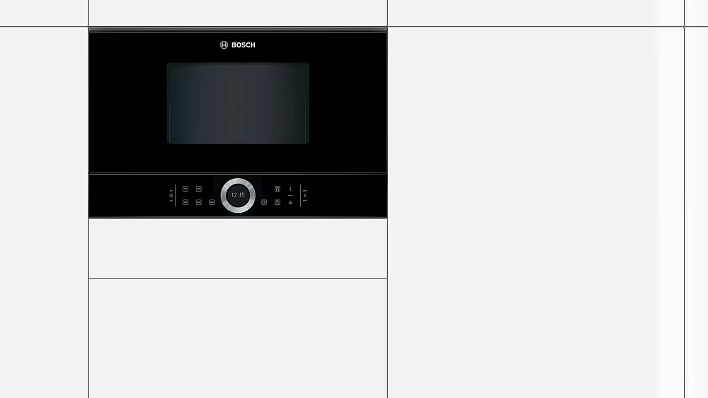 Встраиваемая микроволновая печь Bosch BFL634GB1 черная - фото 3