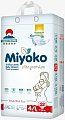 Подгузники Miyoko elite детские L/4, 52 шт. Подгузники Miyoko elite детские L/4, 52 шт.