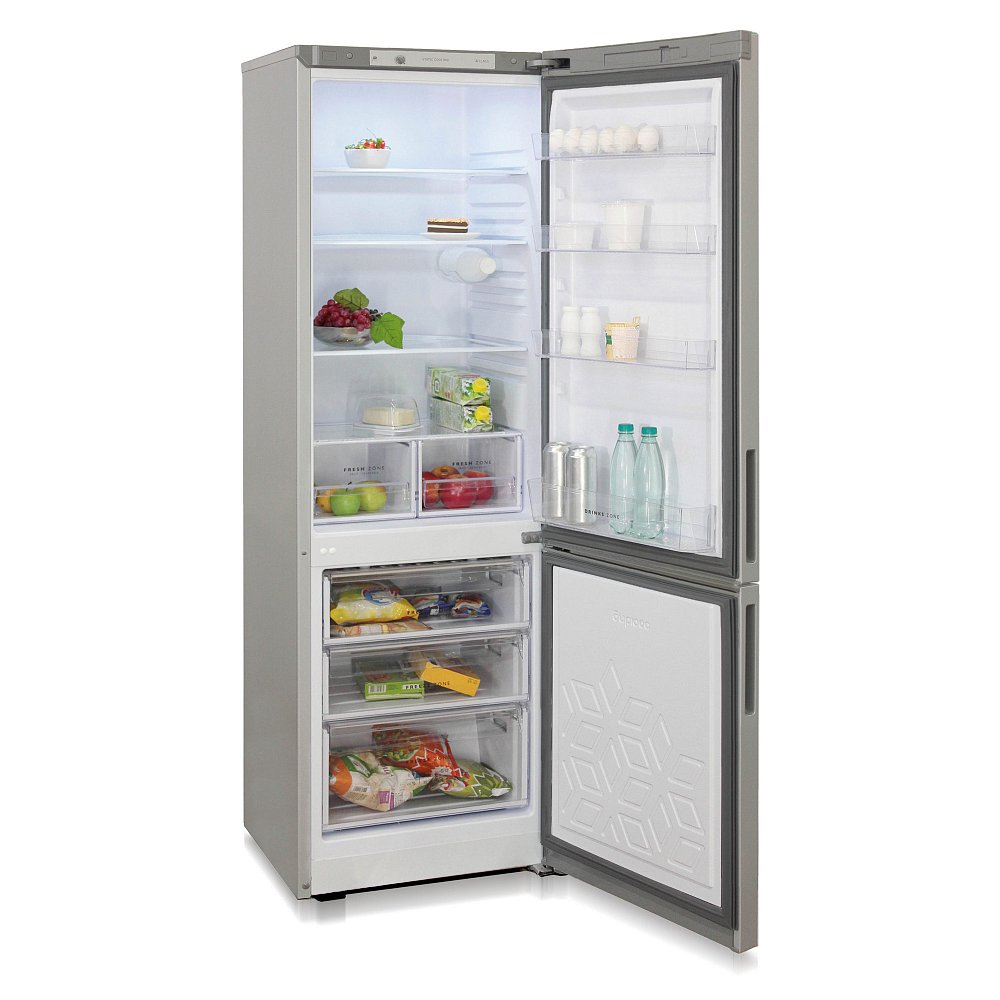 Холодильник Бирюса M6027 серый - фото 5