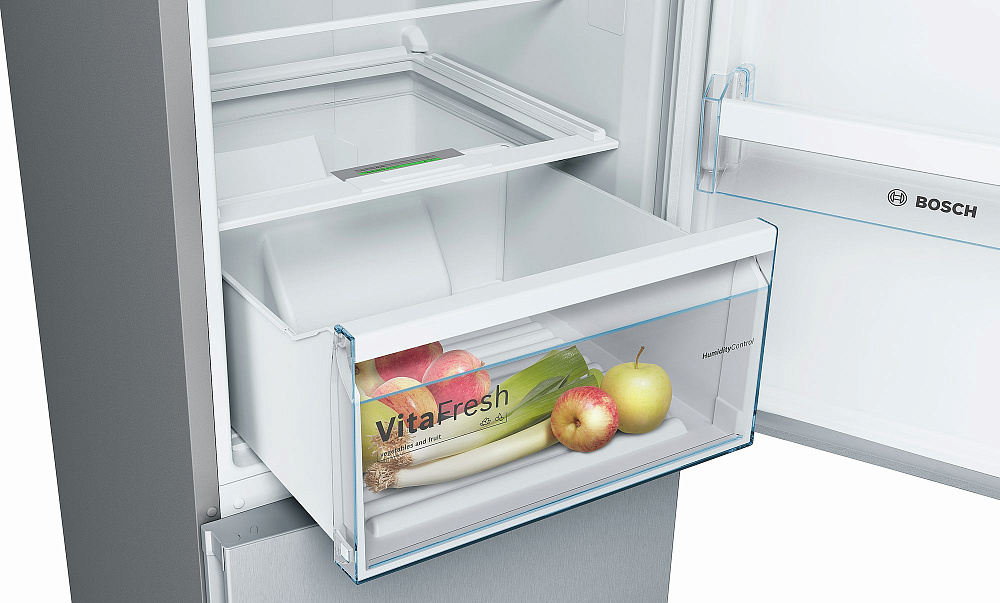 Холодильник Bosch KGN39VL21R серебристый - фото 3